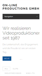 Mobile Screenshot of onlineproductions.ch
